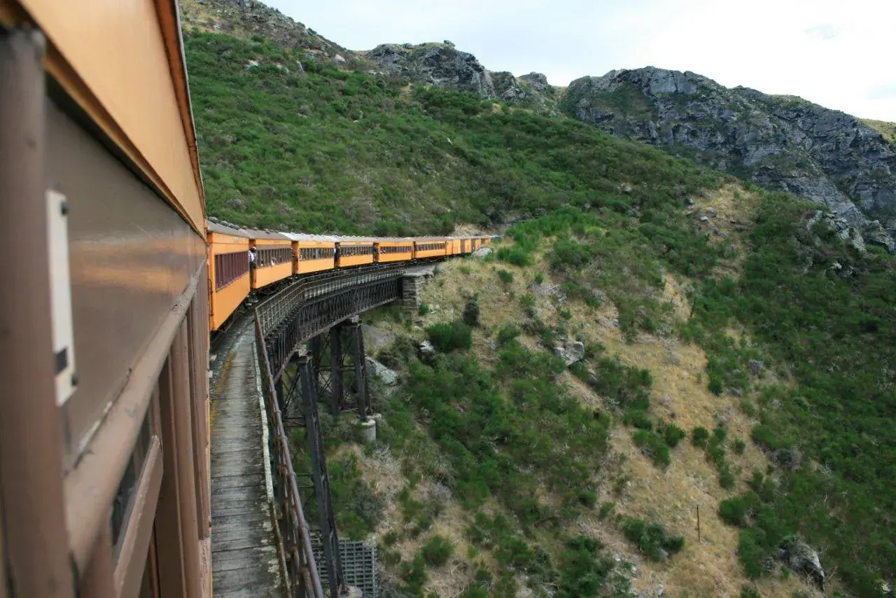 Taieri Historic Train Excursion · David and Linda · Mar 07