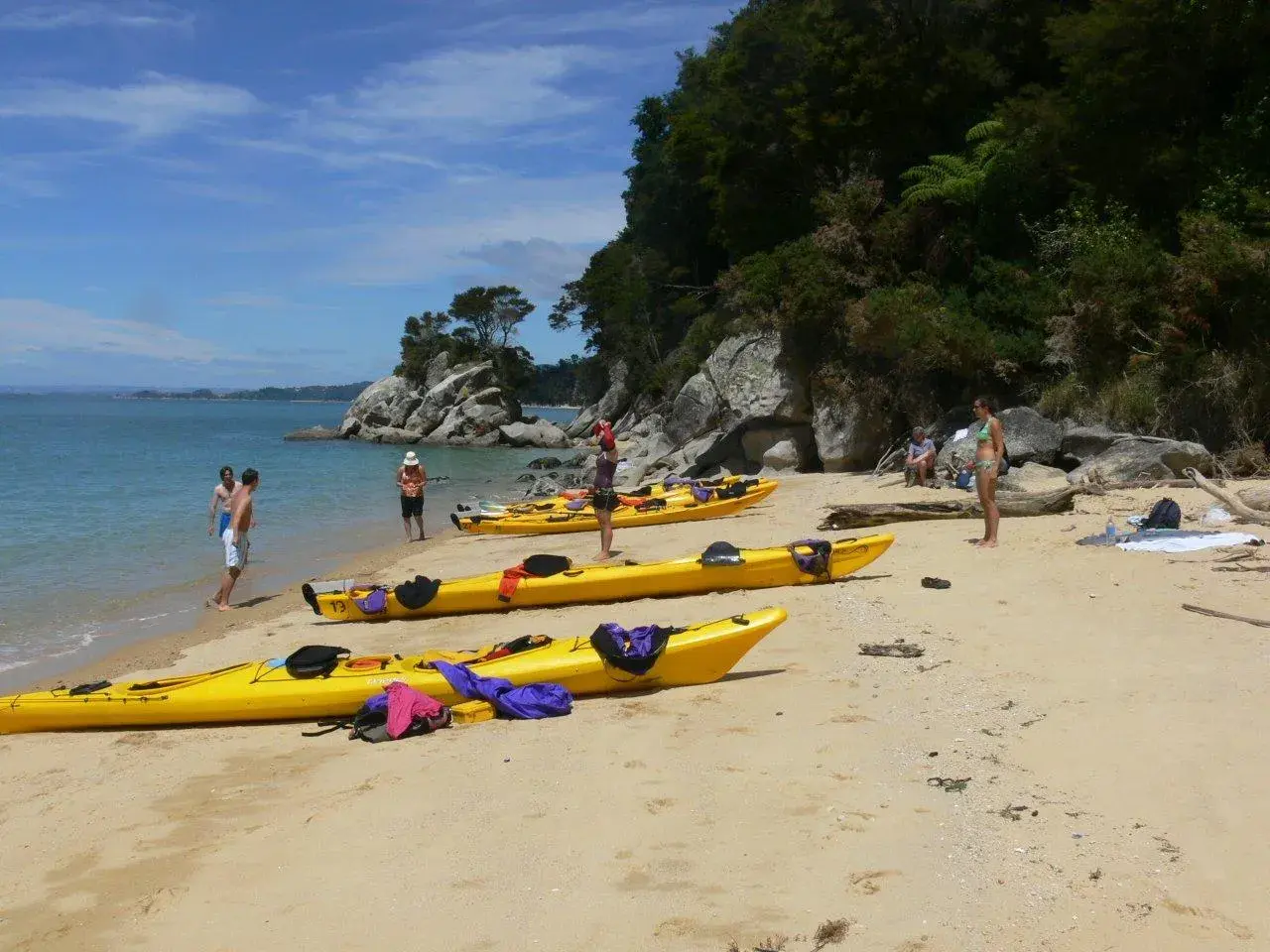 Kayaking Trip Abel Tasman National Park · Ron and Margaret · Jan 08