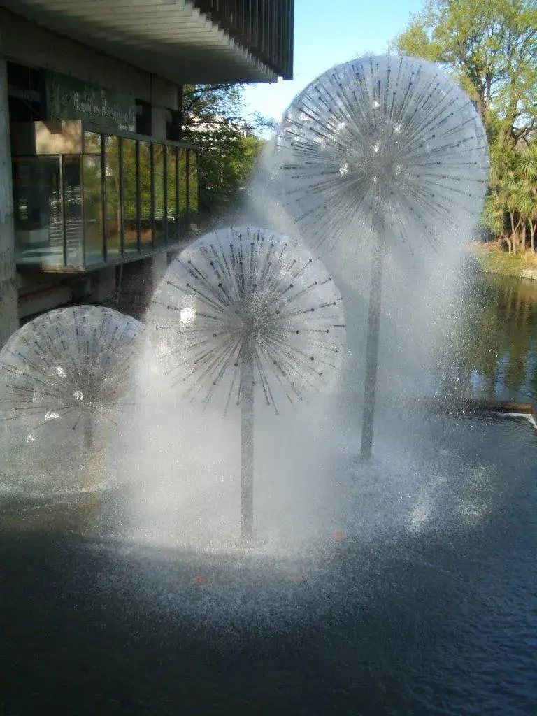 Christchurch Town Hall Fountains · Pam and Simon · Oct · 10