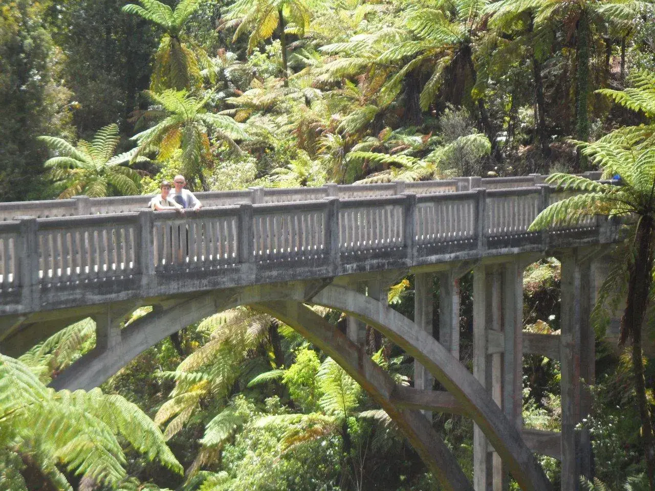 Guests on the historic Bridge to Nowhere · Matt · Dec 10