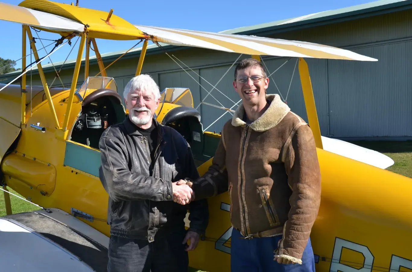 Mandeville Tiger Moth ride complete