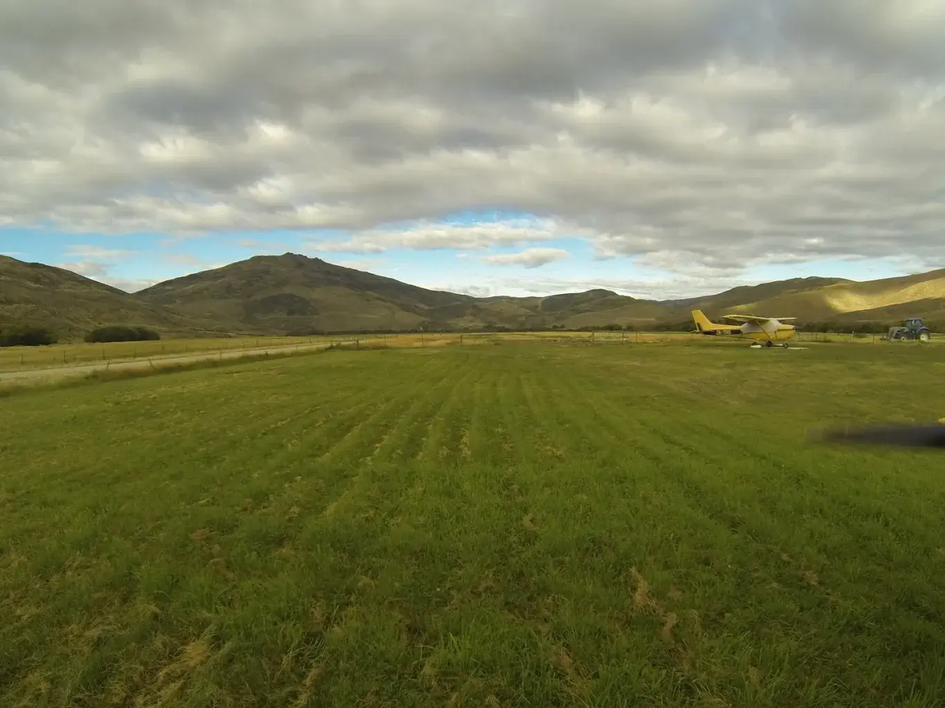 Geordie Hill Airstrip · Steve and Cristi · GoPro shot · 2013