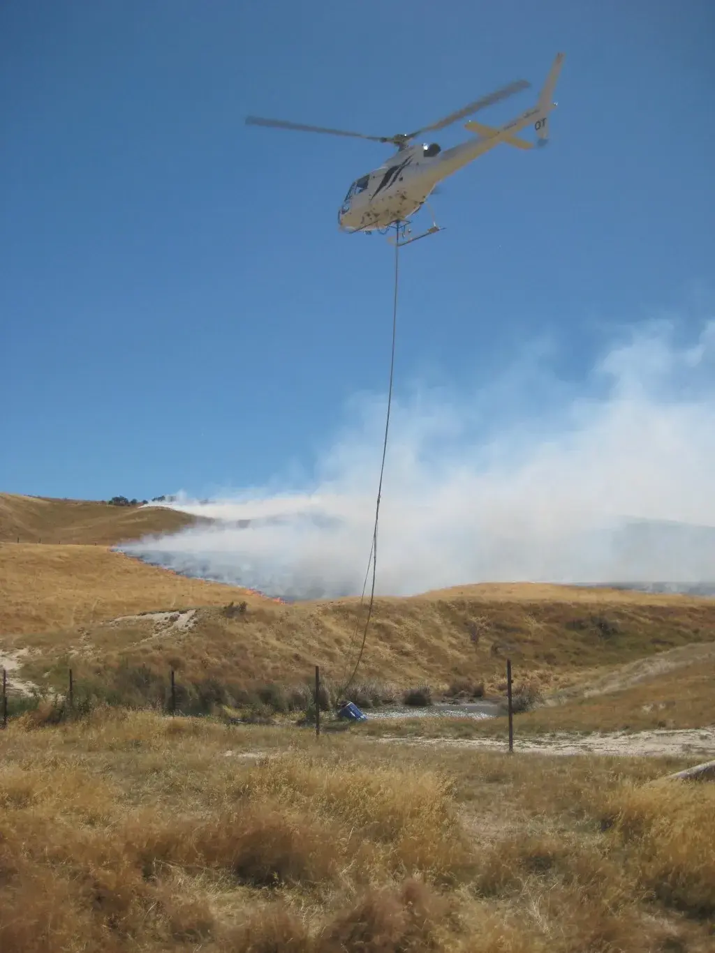 Geordie Hill grass fire · Matt and Jo · Feb 2013