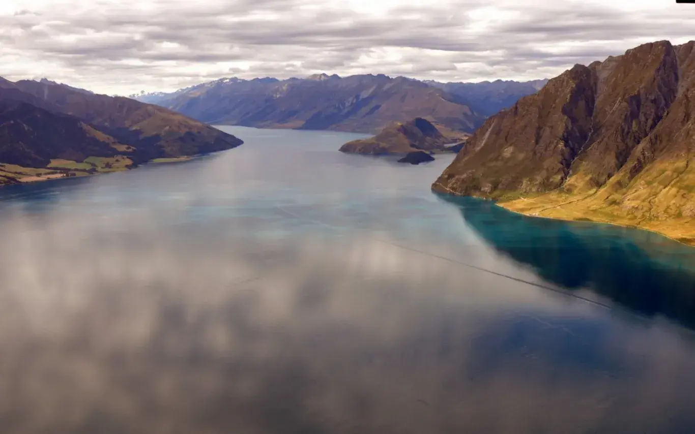 Lake Hawea · Steve and Cristi Feb 2013