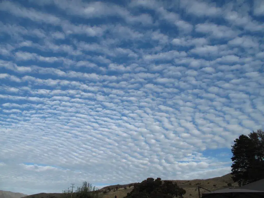 Weather over Geordie Hill