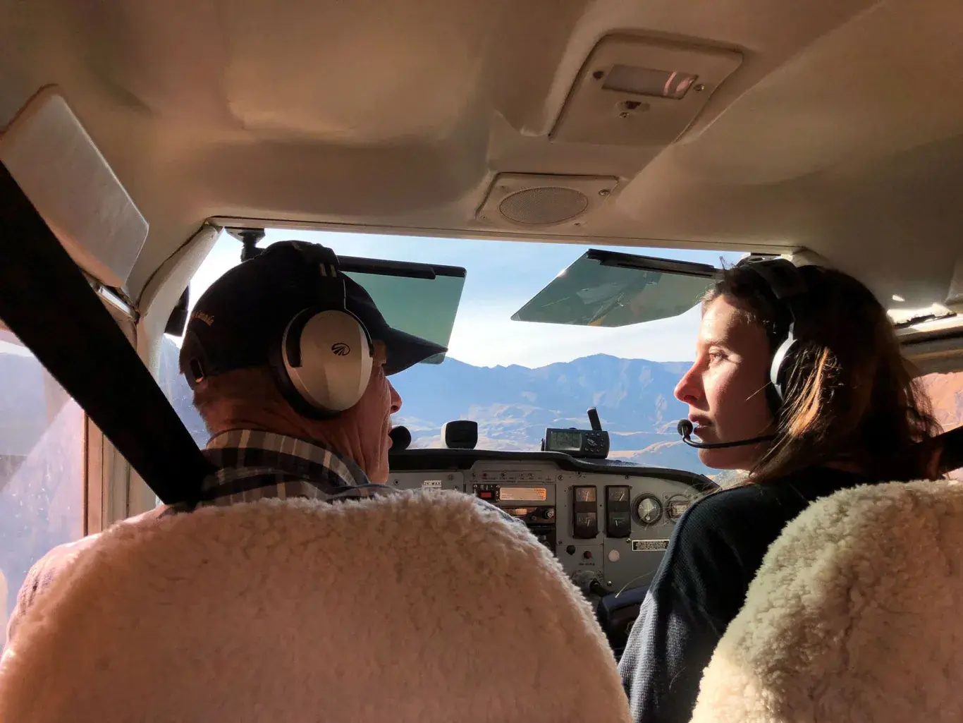 Navigating the mountains
