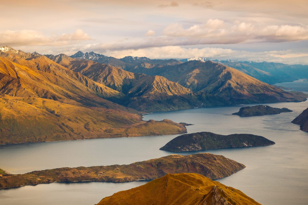 Lake wanaka sunset