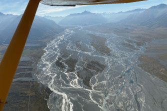 Canterbury braided river