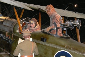 Display at Omaka Heritage Museum2. Ron and Margaret. Jan 08