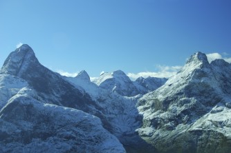 Fiordland Mountains2. Kenny and Nina. April 2013 1366x914