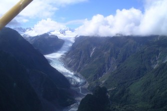 Fox Glacier2. West Coast. Malcolm and Stella. Feb 09