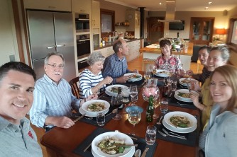Geordie Hill dinner
