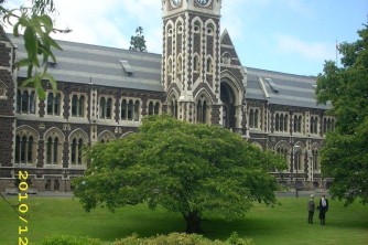 Otago University Clock Tower2. Dunedin. Jim and Heather. Dec 10