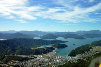 Picton and Marlborough Sounds2. Steve and Cristi. Feb 2013 1366x907