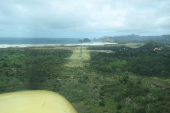 Short Final Approach2. Great Barrier Island. Jim and Linda. Mar 10