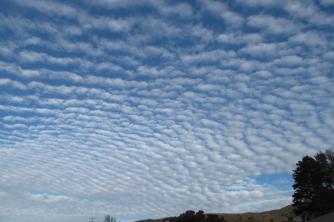 Weather over Geordie Hill