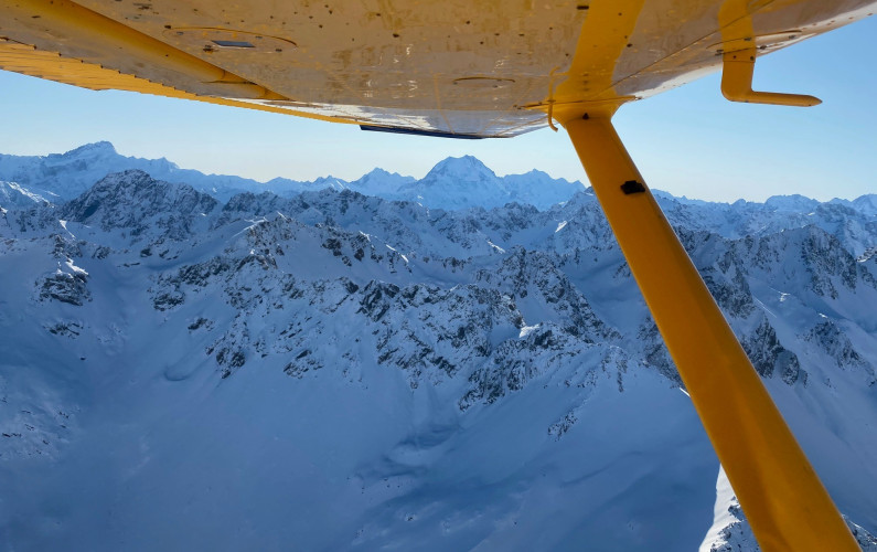 Mt Cook and northeast ridgelines