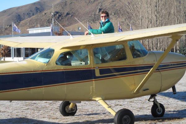 Sue and TRS 10C preflight